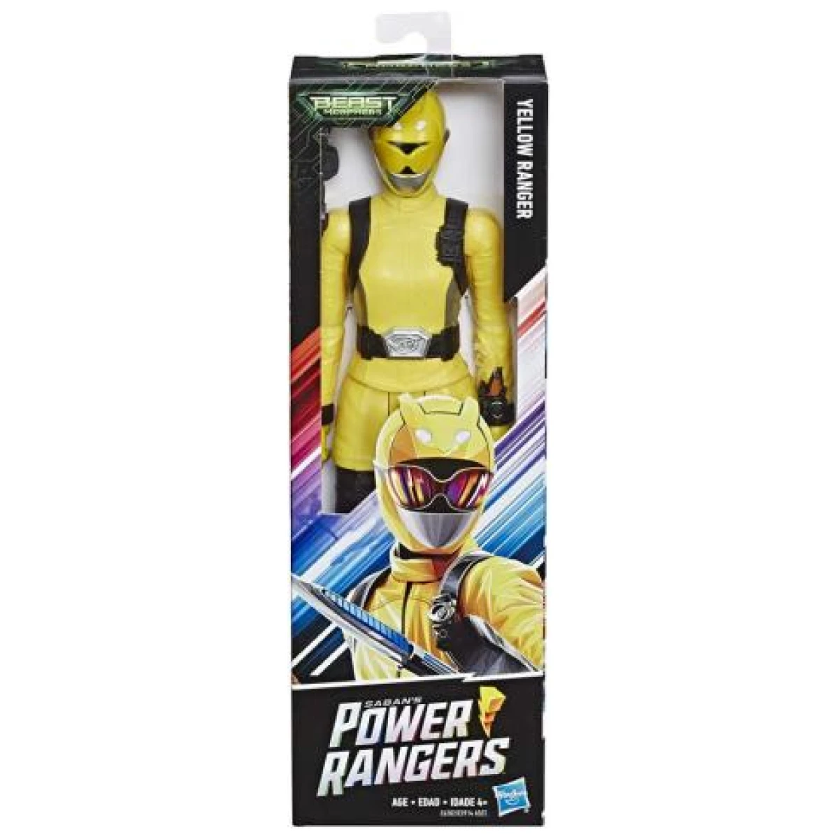 Power Rangers Beast Morphers Yellow Ranger 30Cm