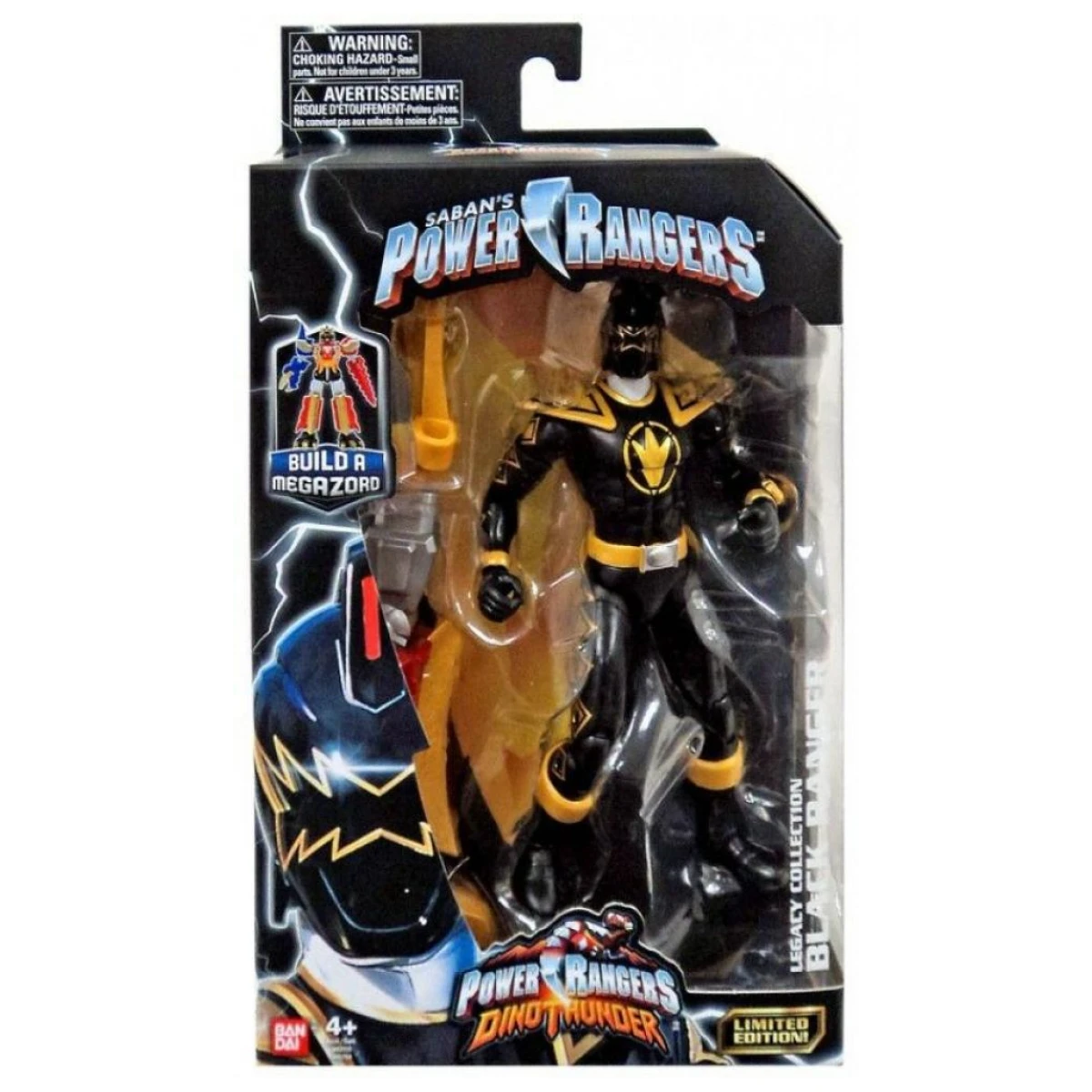 Power Rangers Legacy Dino Thunder Black Ranger.