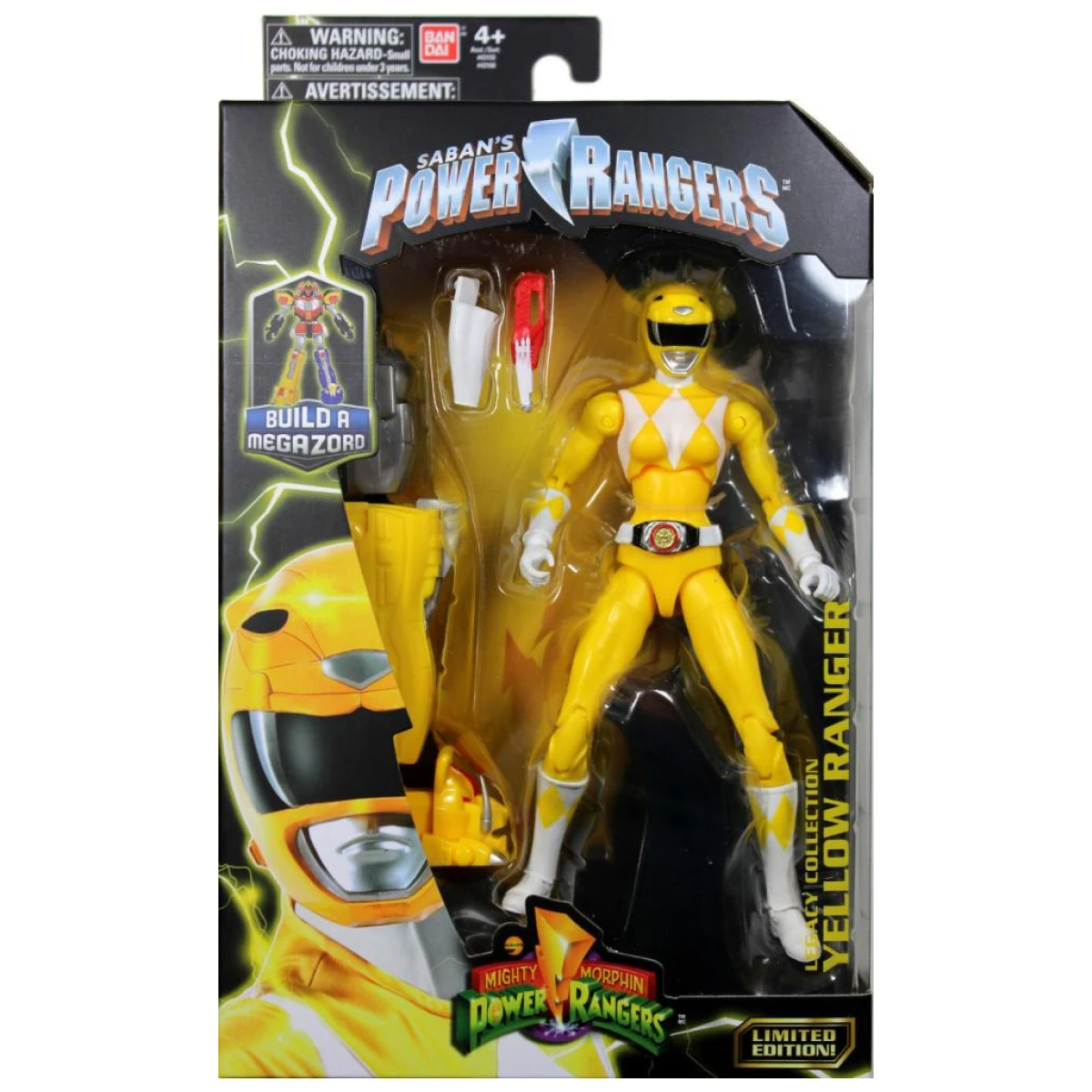 Power Rangers Legacy Mighty Morphin Ranger Yellow
