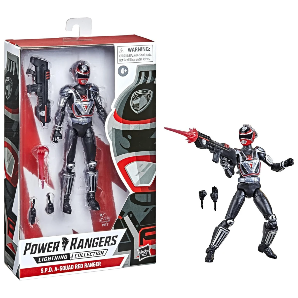 Power Rangers Lightning SPD A Squad Red Ranger