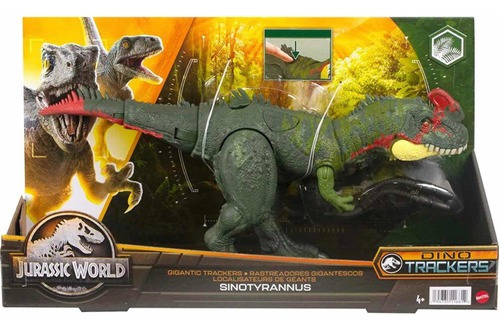 Rastreador de dinosaurios Sinotyrannus de Jurassic World, Mattel Hlp25