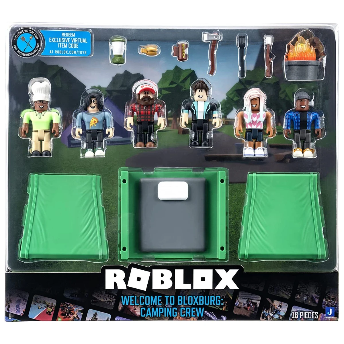 Roblox Welcome Bloxburg Camping Crew Exclusive Virtual Item