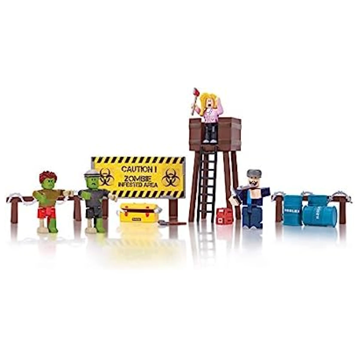 Roblox Zombie Attack Large Playset Codigo Original