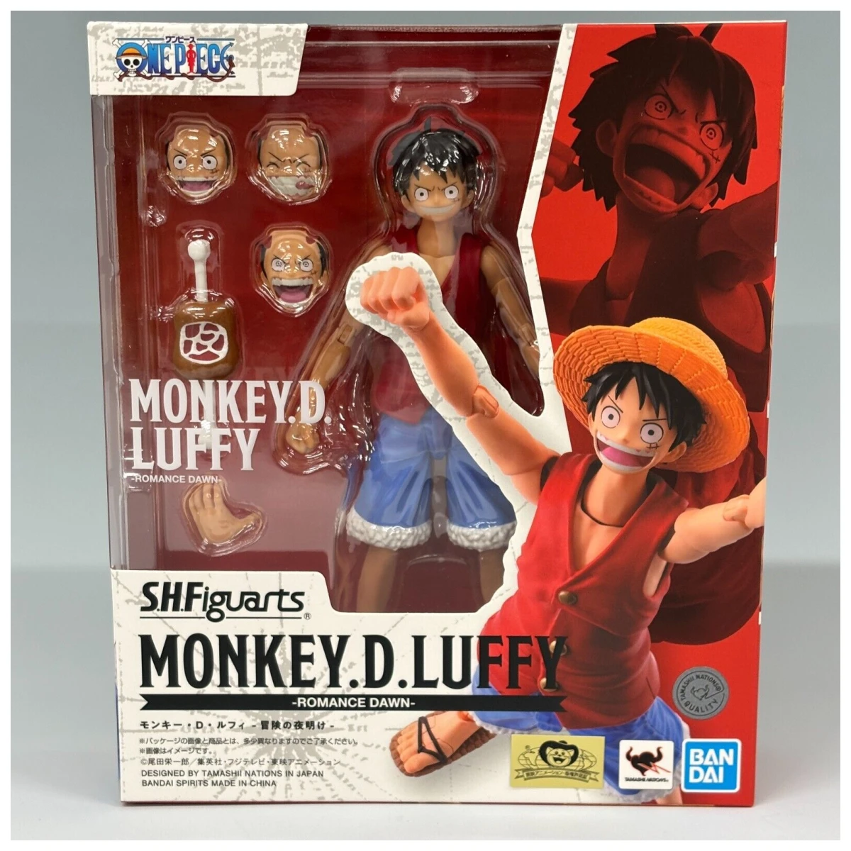 S.H.Figuarts One Piece Monkey D. Luffy Romance Dawn
