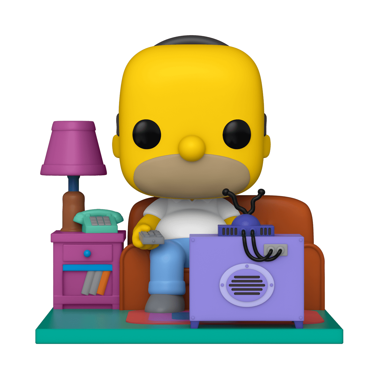 Simpsons Homer Watching TV Deluxe Funko Pop! Vinyl Figure909