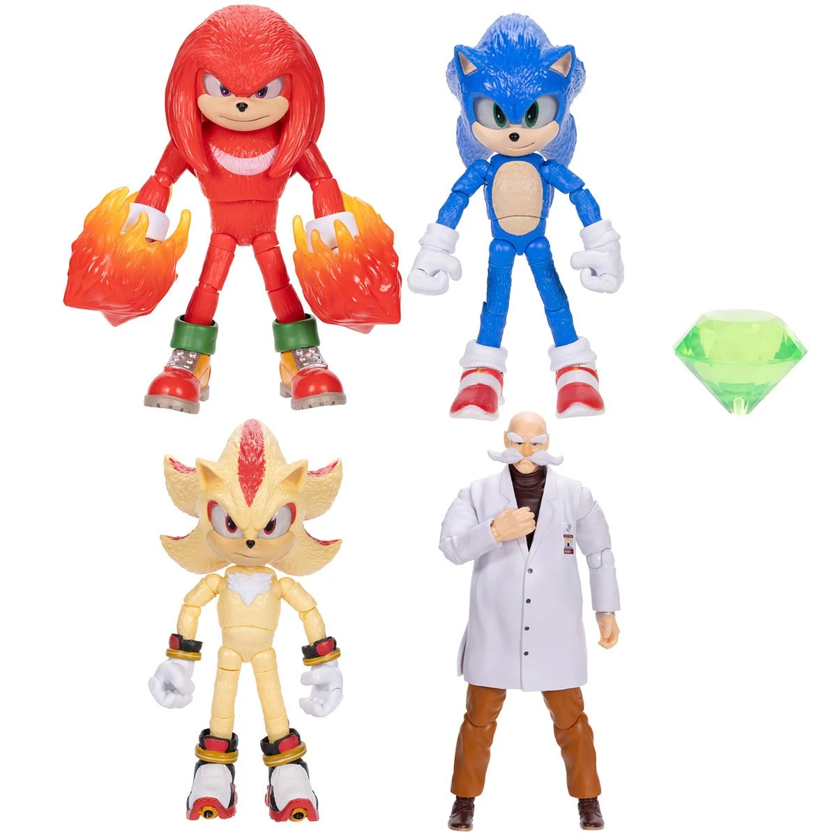Sonic 3 Movie 5-Inch Wave 3 Action Figure Case of 6