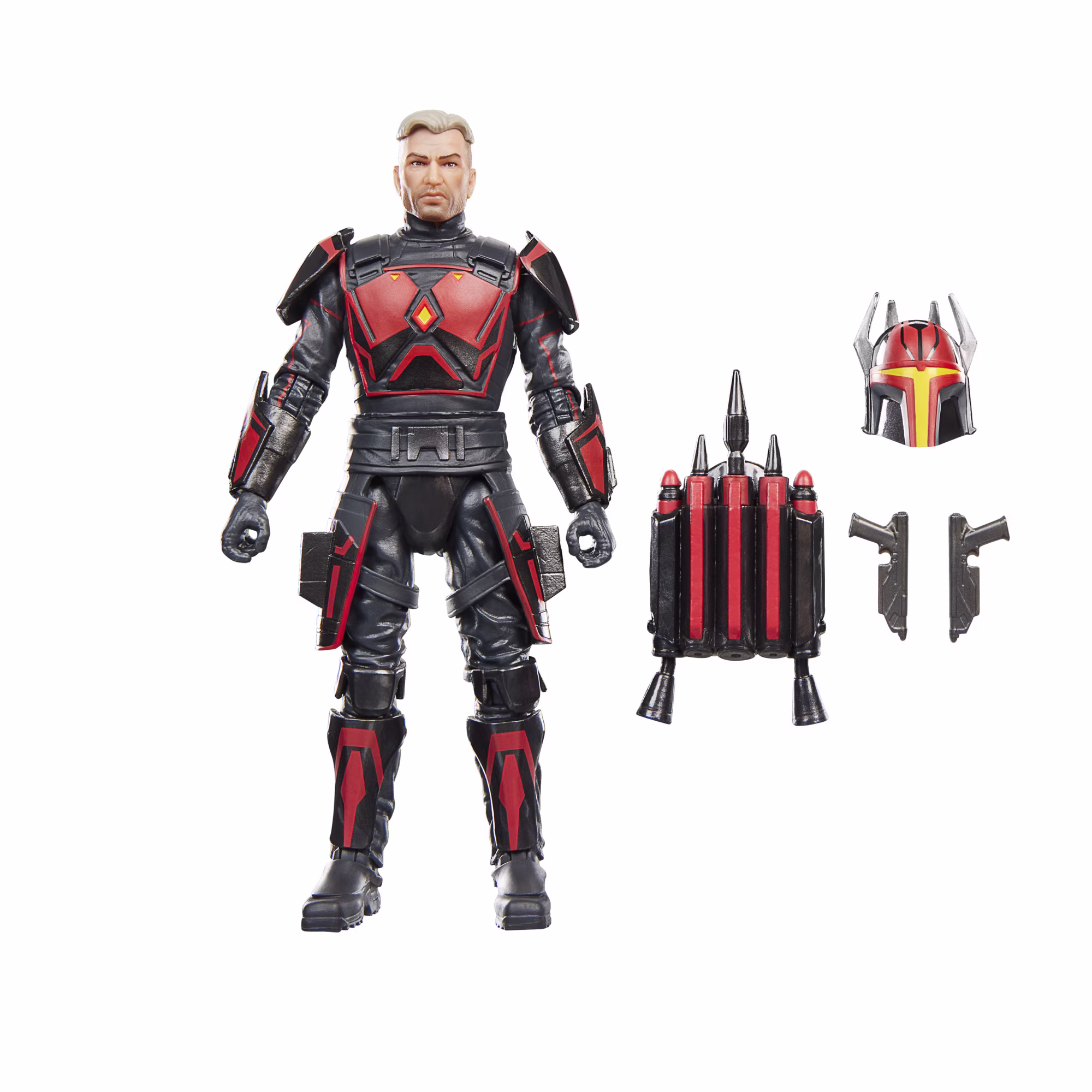 Star Wars The Black Series Gar Saxon, Star Wars: The Clone Wars Premium Collectible 6 Inch Action Figure