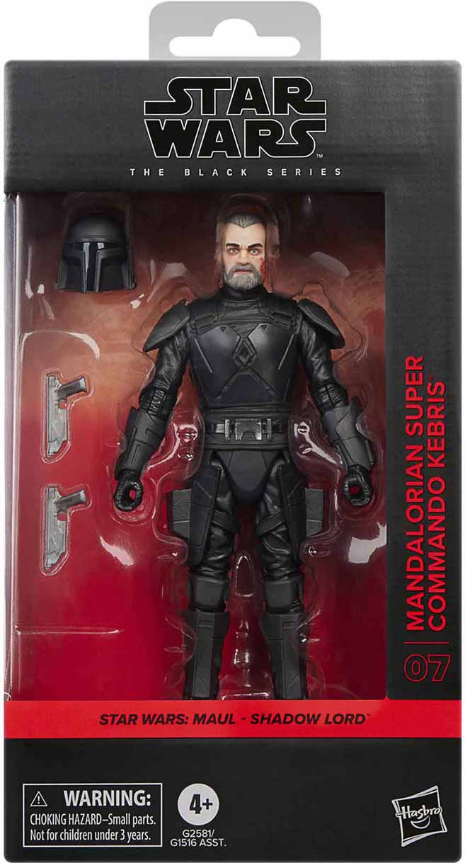 Star Wars The Black Series Maul Shadow Lord Mandolarian Super C…