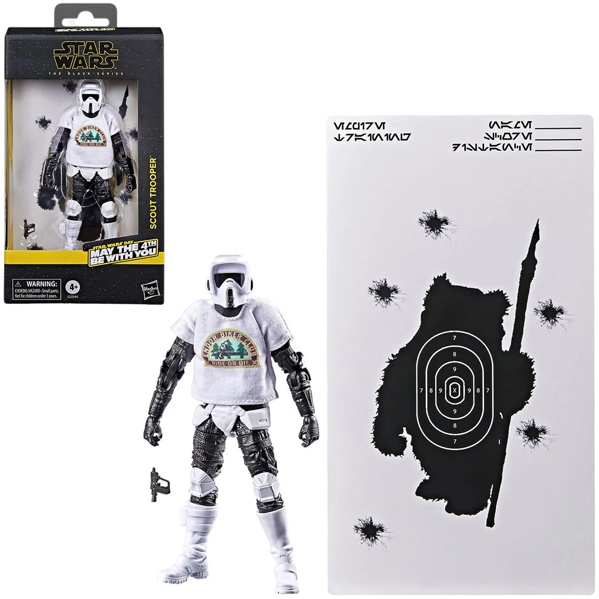 Star Wars The Black Series Scout Trooper May the 4th Be With You 6-Inch Action Figure