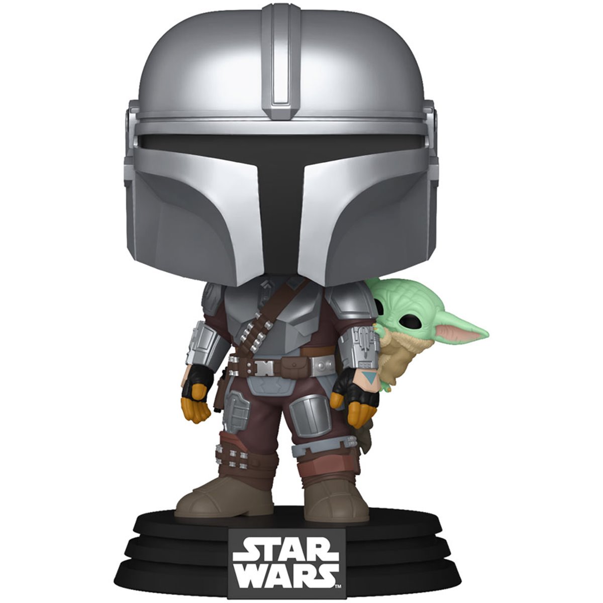 Star Wars: The Mandalorian and Grogu Mandalorian with Grogu Funko Pop! Vinyl Figure #818