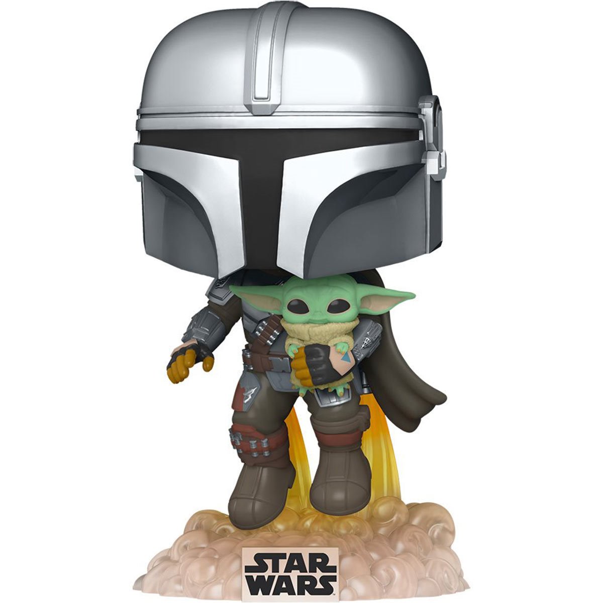 Star Wars The Mandalorian Flying Funko Pop! Vinyl Figure 402