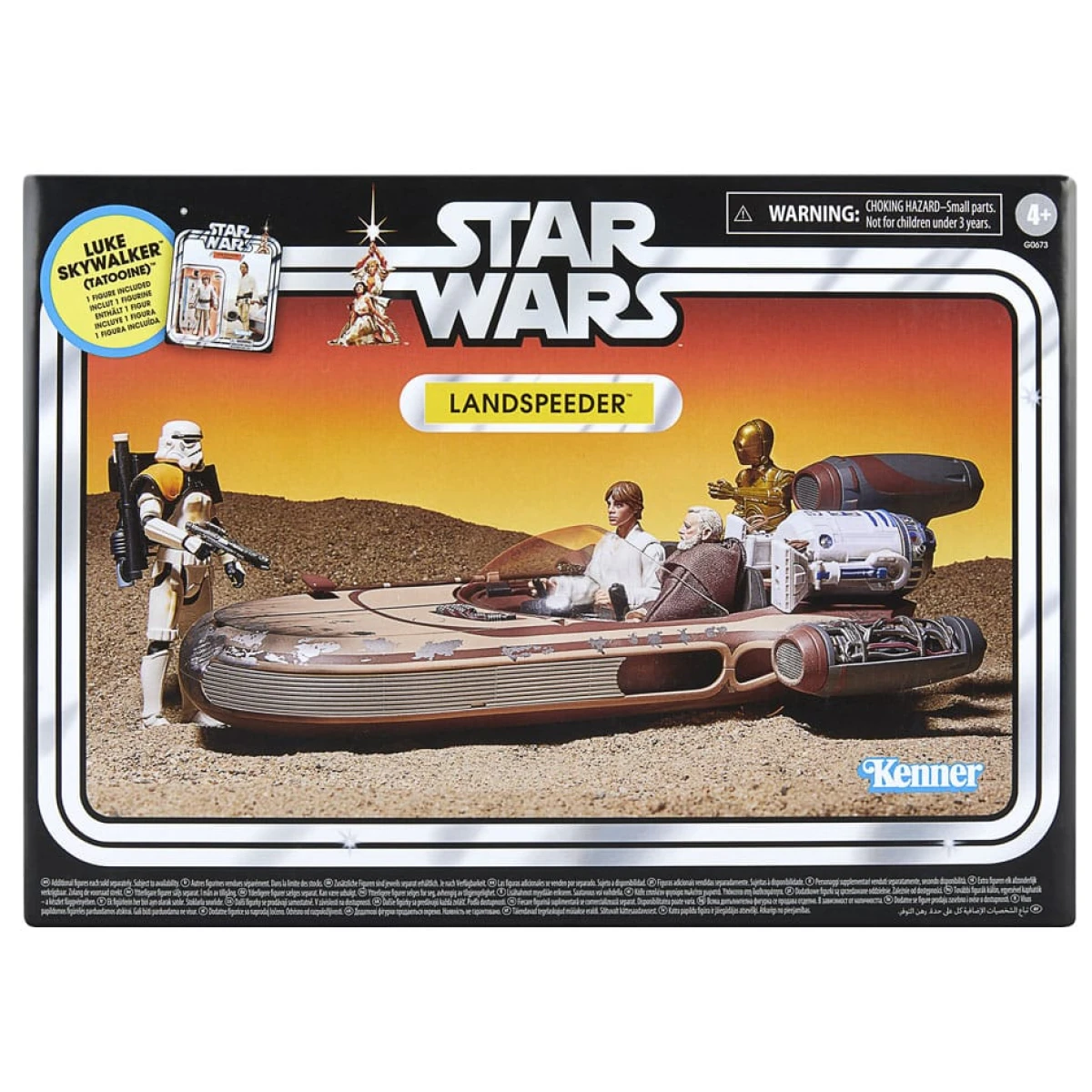 Star Wars Vintage Collection Landspeeder W/ Luke Skywalker