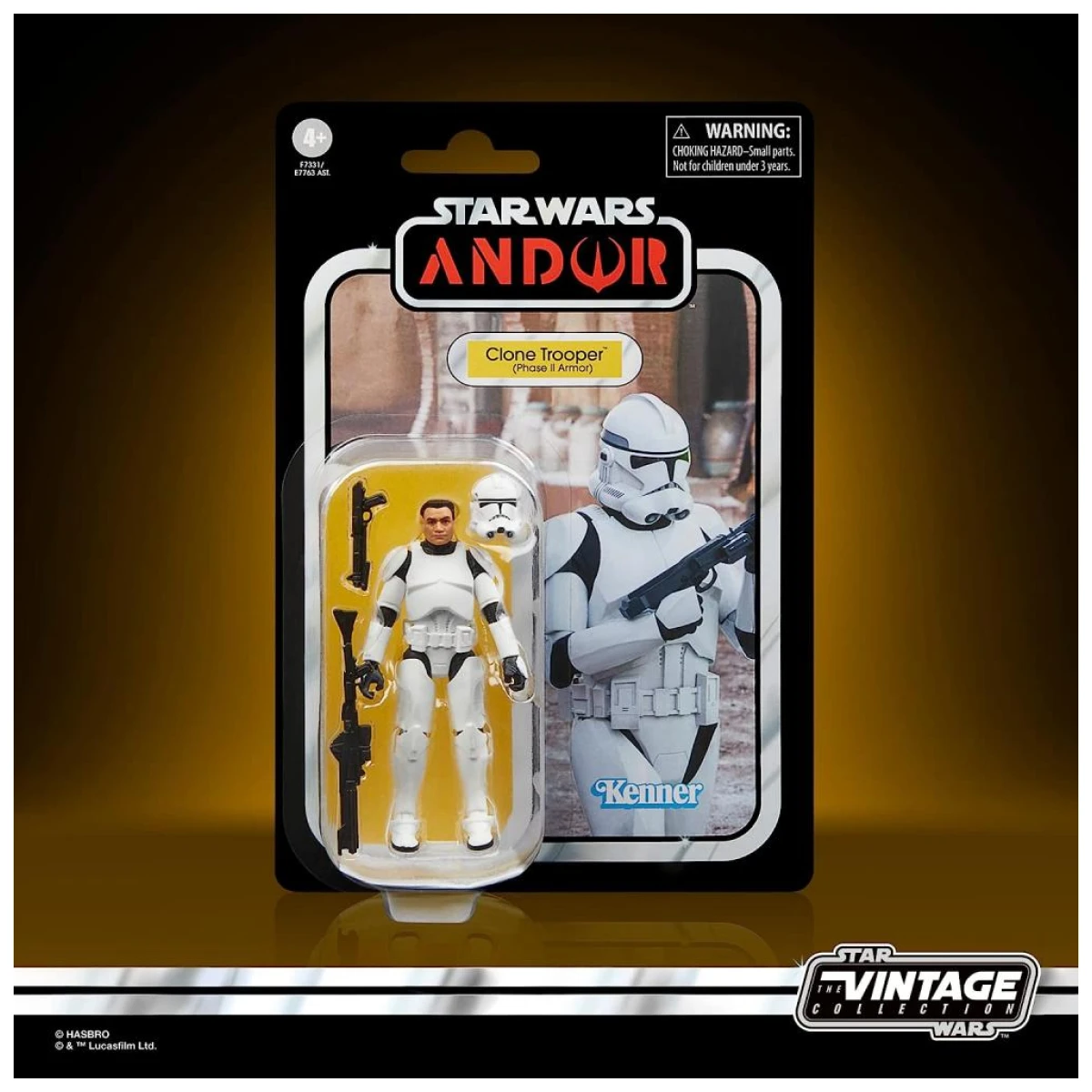 STAR WARS Vintage Phase II Clone Trooper Andor 3.75