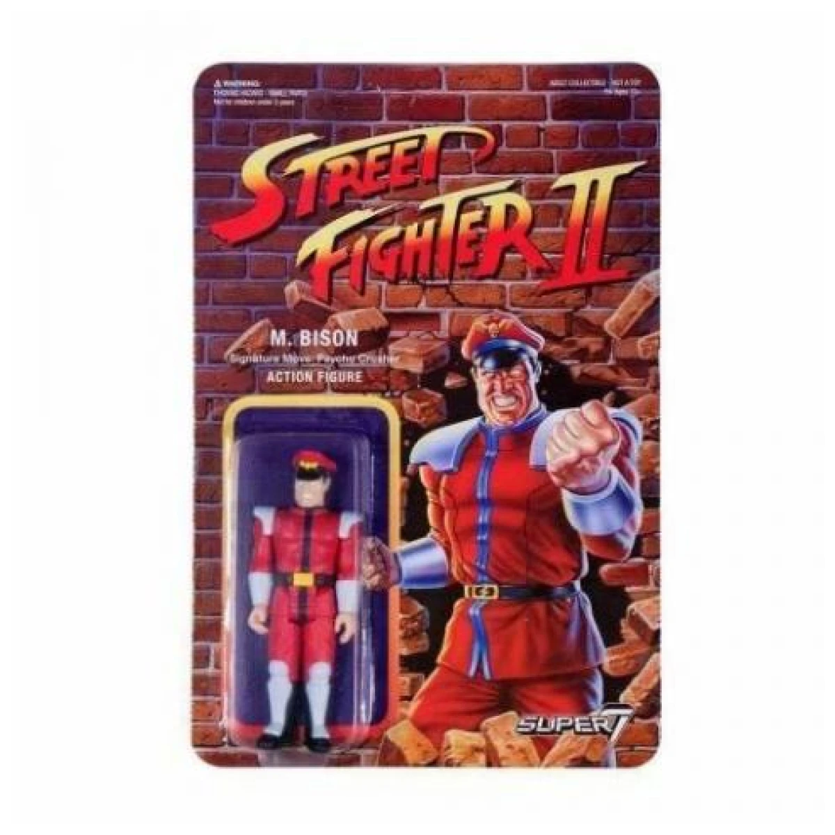 Street Fighter 2 Bison Retro Super7