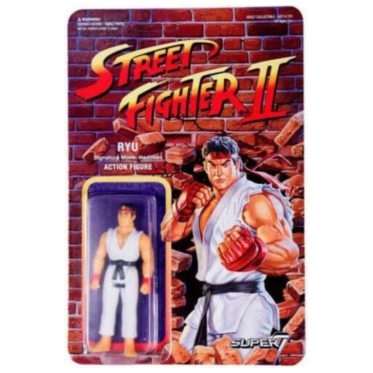 Street Fighter 2 Ryu Retro Super7