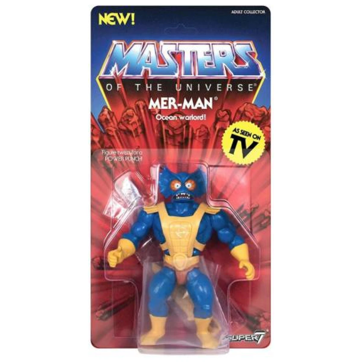 Super7 Masters of The Universe Vintage Collection Mer-Man