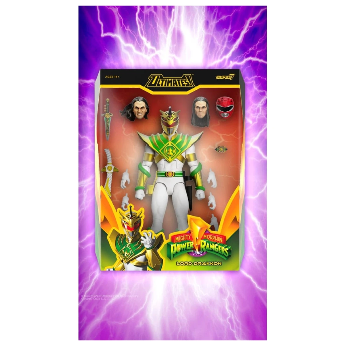 Super7 Mighty Morphin Power Rangers Lord Drakkon Ultimate