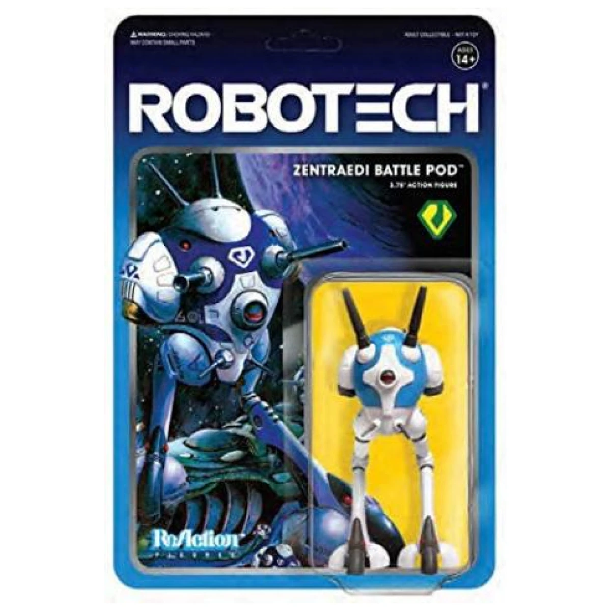 Super7 Robotech Zentraedi Battle Pod 10cm ReAction