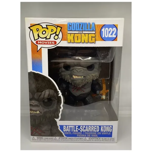 Funko Pop Godzilla Vs Kong Battle Worn Kong