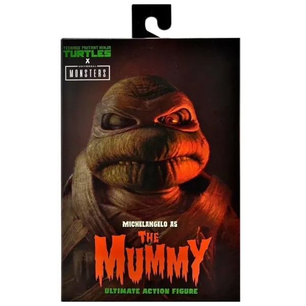 NECA Universal Monsters TMNT Ultimate Michelangelo Mummy