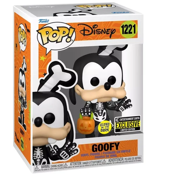Funko Pop Skeleton Goofy Glow-in-The-Dark EE Exclusive