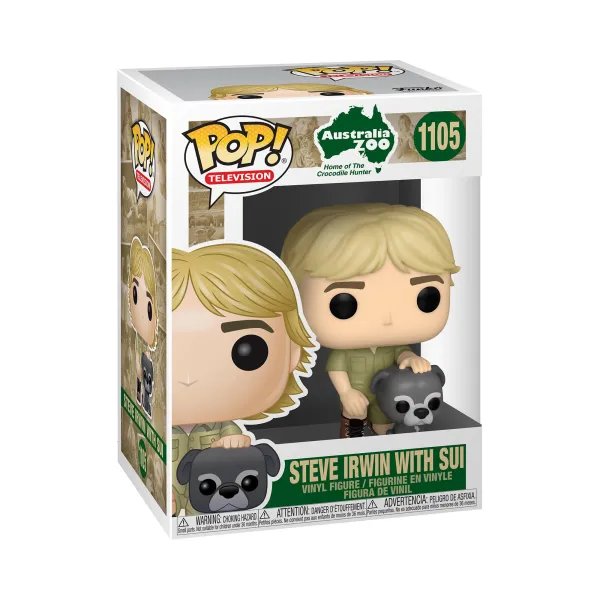 Funko Pop Crocodile Hunter Steve Irwin with Sui