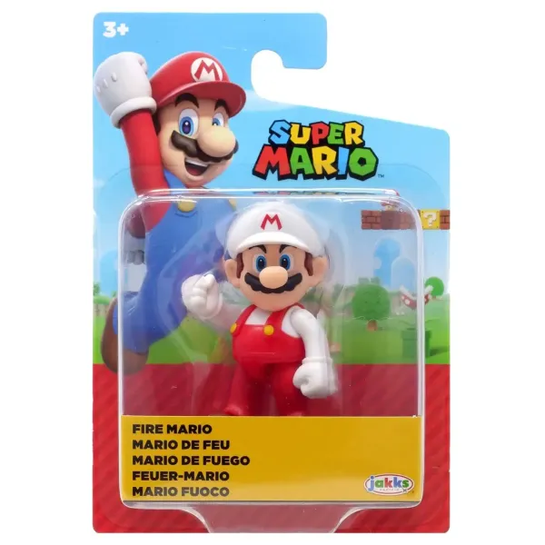 World of Nintendo Super Mario Fire Mario 2.5-Inch