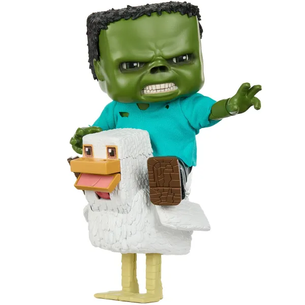 A Minecraft Movie Chicken Jockey Large Scale Action Figure - Exclusive