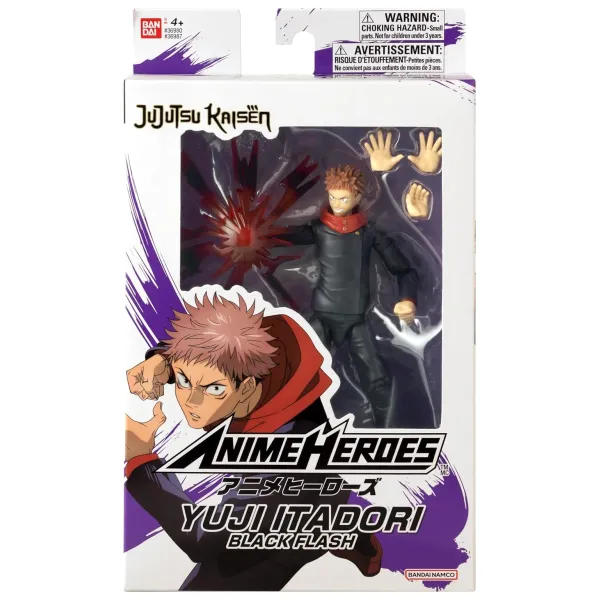 ANIME HEROES Jujutsu Kaisen Yuji Itadori Black Flash
