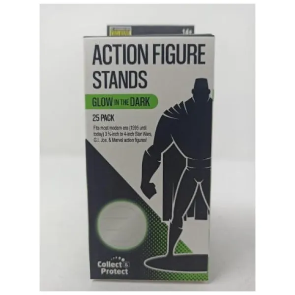 Bases Figuras De Accion 3.75 25-Pack Glow-in-the-Dark EE Originales