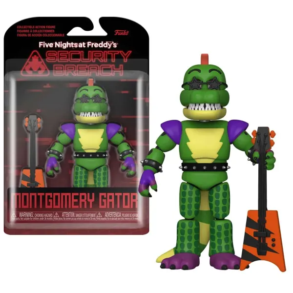 Funko Security Breach Five Nights at Freddy Montgomery Gator