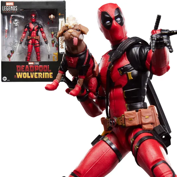 Deadpool Marvel Legends Series Dogpool and Deadpool 6-Inch Action Figures
