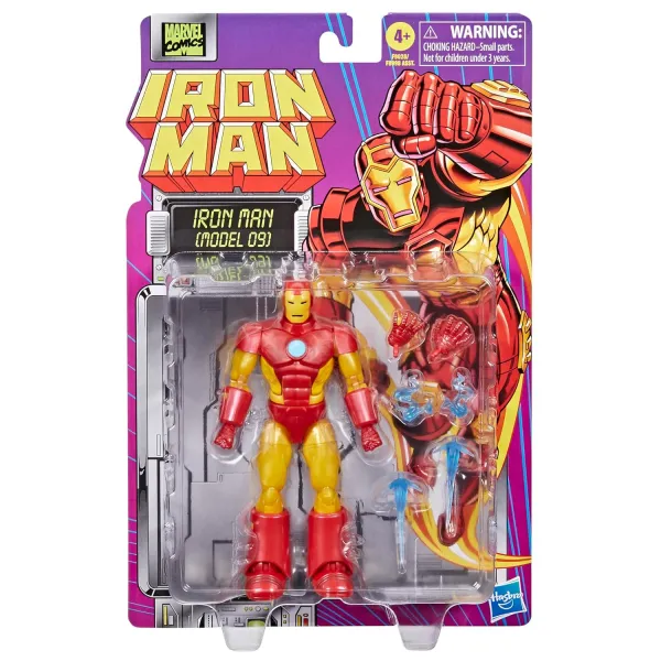 Marvel Legends Iron Man Model 09 Comics Retro