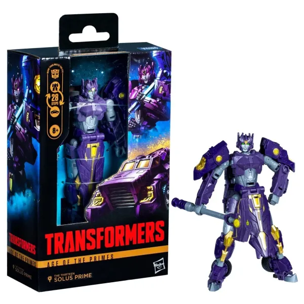 Transformers Age of The Primes Deluxe Thirteen Solus Prime