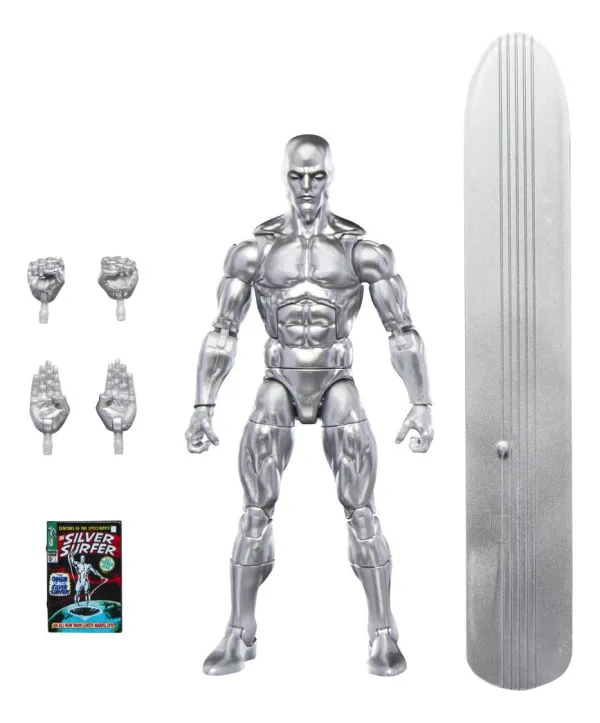 Figura De Acción Marvel Legends Series Estela Plateada