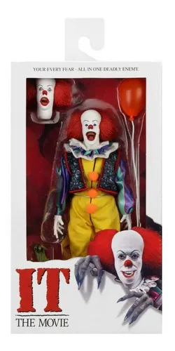 Figura De Pennywise Con Ropa De Genero It 1990 Neca