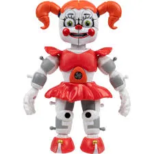 Five Nights at Freddy’s Circus Baby - 5-inch Articulated Figure with Jumpscare Feature and Glow- In-The-Dark Eyes