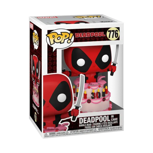 Deadpool 30th Anniversary Deadpool in Cake Funko Pop! Vinyl Figure #776
