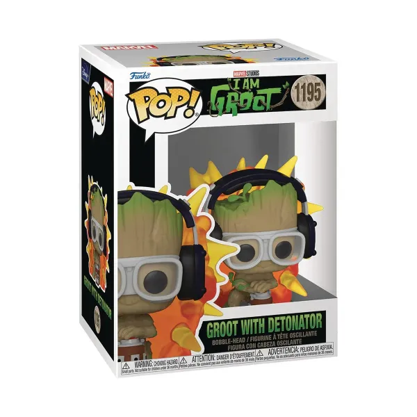 I Am Groot with Detonator Pop! Vinyl Figure
