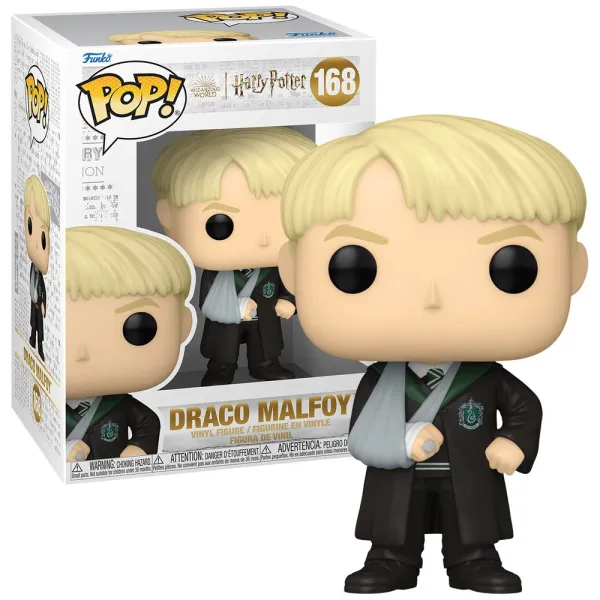Harry Potter and the Prisoner of Azkaban Draco Malfoy with Broken Arm Funko Pop! Vinyl Figure #168