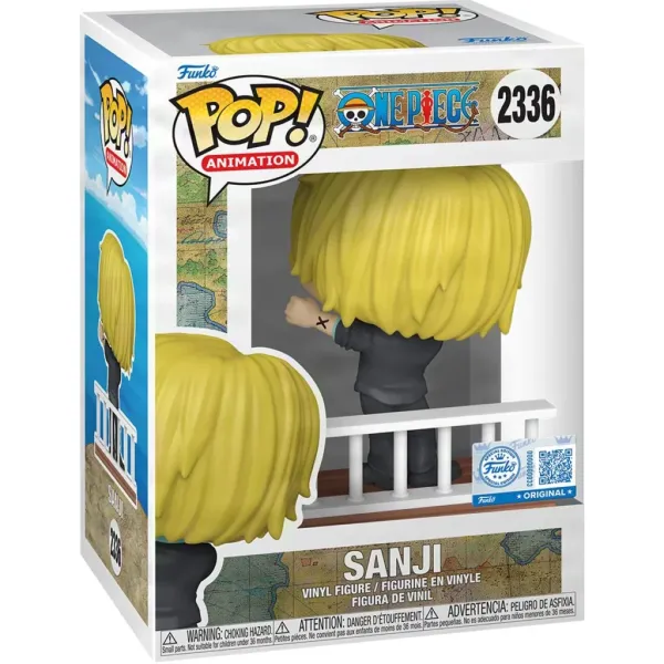 Funko Pop! Animation: One Piece - Sanji Going Merry #2336 - Entertainment Earth Exclusive