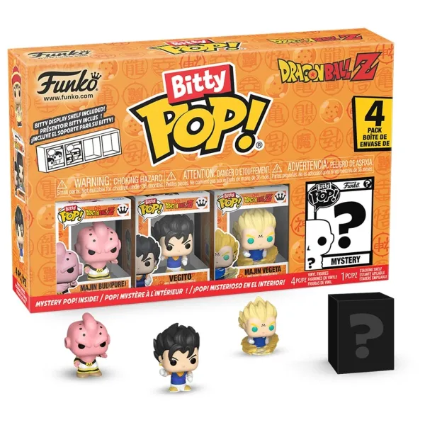 Funko Pop Bitty Dragon Ball Z Kid Buu 4-Pack