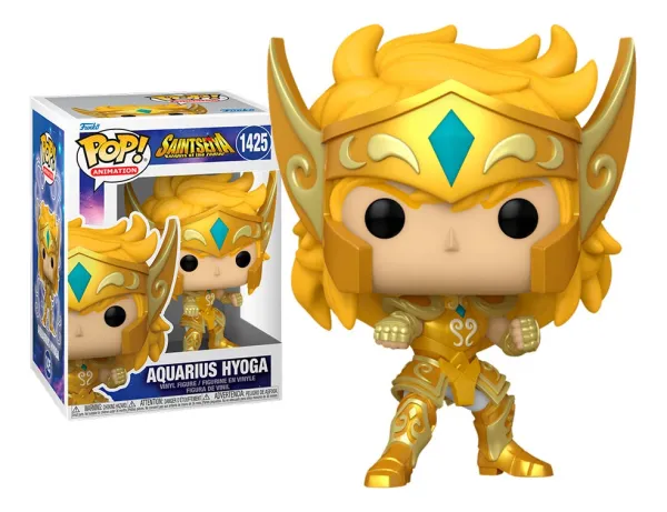 Funko Pop Caballeros Del Zodiaco Saint Seiya Aquarius Hyoga
