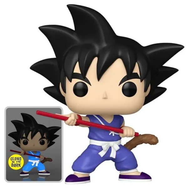 Funko Pop Dragon Ball Goku Nyoibou Glow-in-the-Dark Exclusive