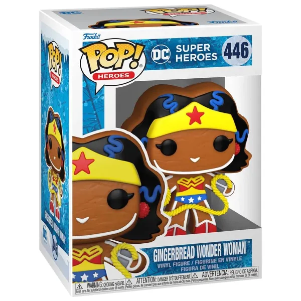 Funko Pop Heroes DC Holiday Gingerbread Wonder Woman