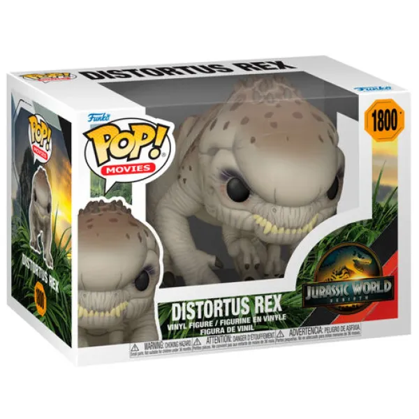 Funko Pop Jurassic World Rebirth Distortus Rex