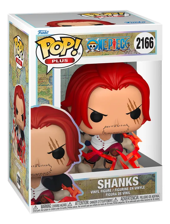 Funko Pop! Plus: One Piece - Shanks Con Espada