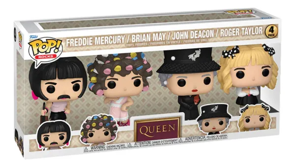 Funko Pop Rocks Queen I Want To Break Free (4 Pack)