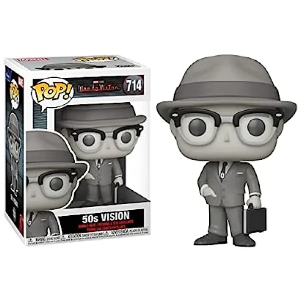 Funko Pop WandaVision Vision 50s Black and White