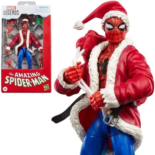 Spider-Man Marvel Legends Series Holiday Special Christmas 6-Inch Action Figure